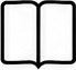 Open recipe book icon