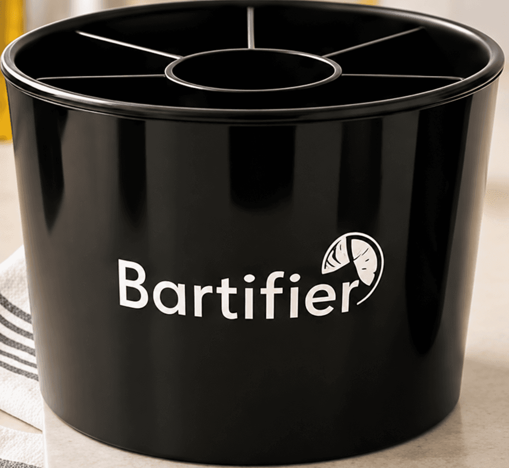 Bartifier device in an approachable kitchen setting